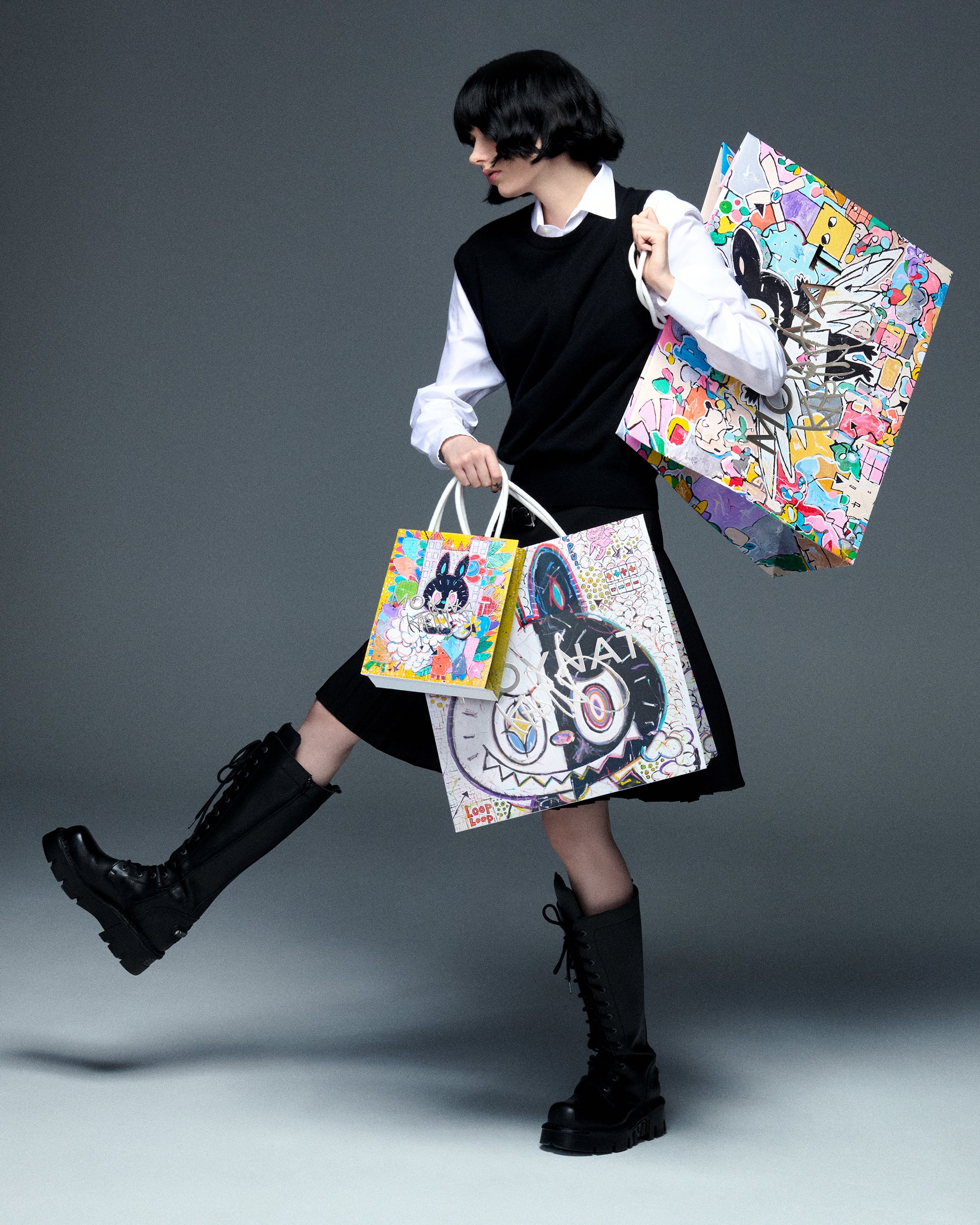 新品レアカラーMOYNAT KasingLung ×ラブブlabubu f5ve MOYNAT KASING
