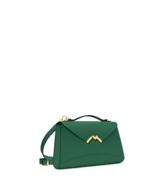 Moynat Leather Réjane PM Handle Bag w/ Tags - Green Handle Bags, Handbags -  MOYNA20594