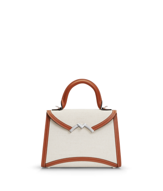 Moynat Paris - Gabrielle PM Handbag - Orange - in Leather - Luxury