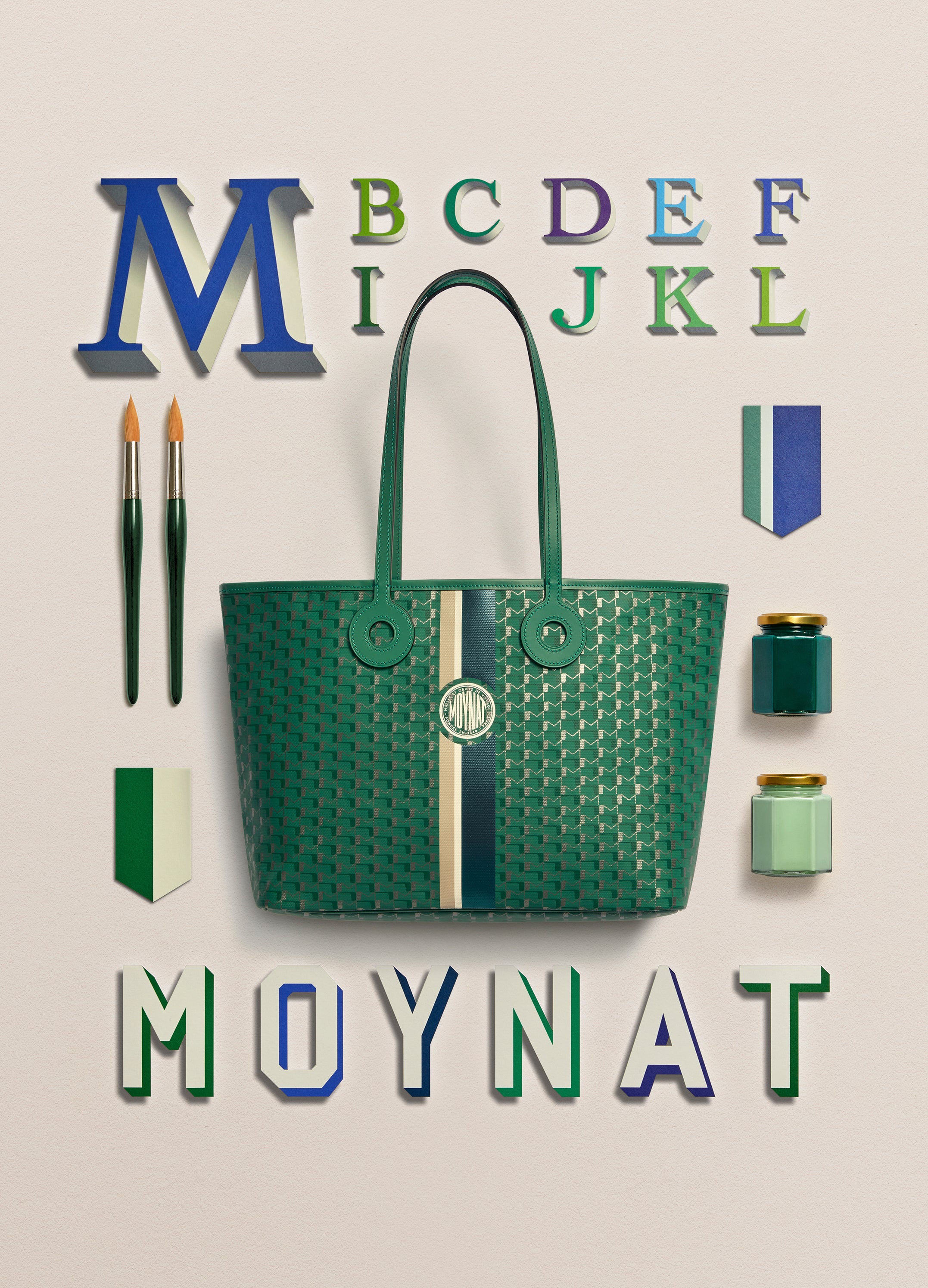 MOYNAT The Wheel Bag in Monogram Canvas 