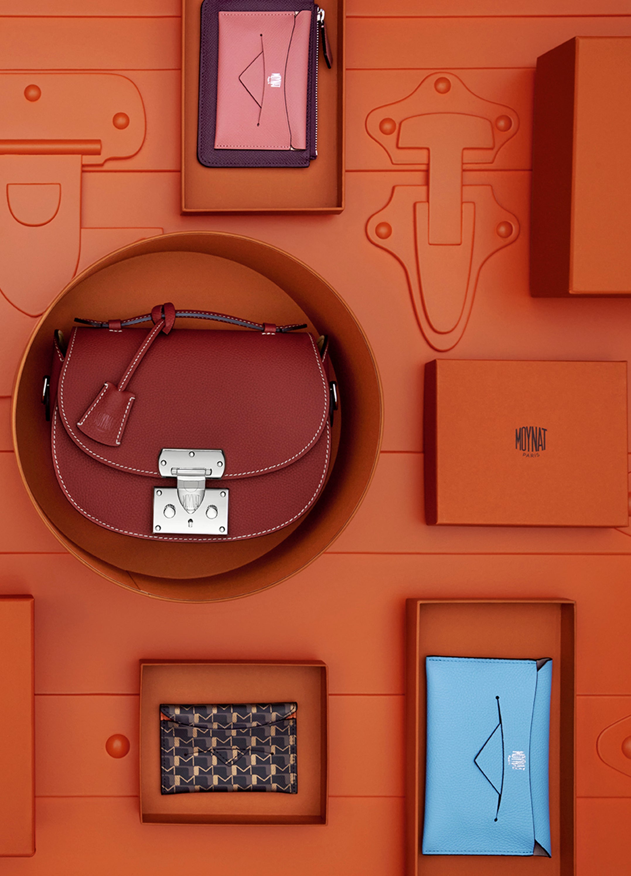 A quick trip to Moynat Paris for this English Garden Collection