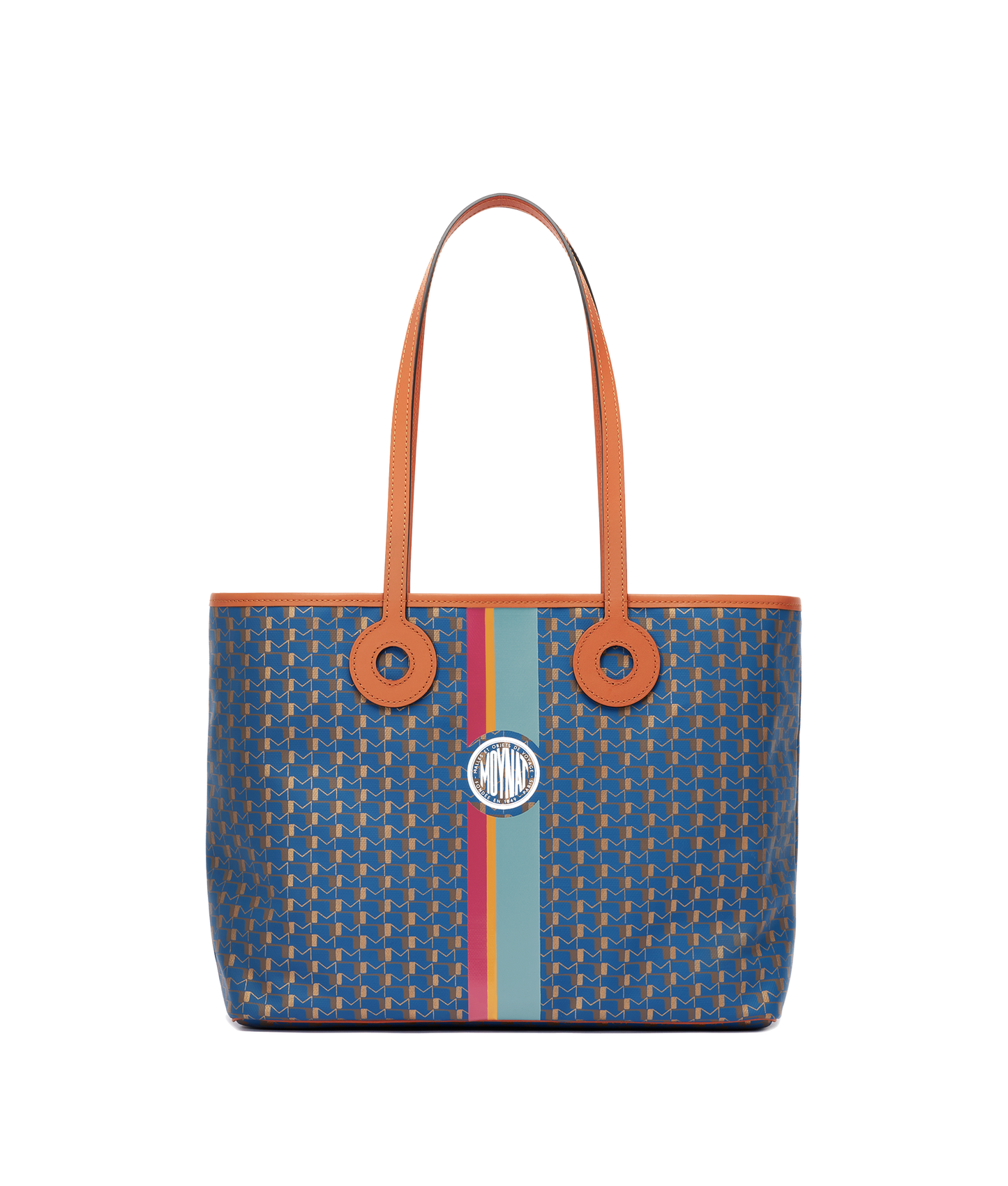 Moynat Neutrals, Pattern Print Coated Canvas Tote Bag