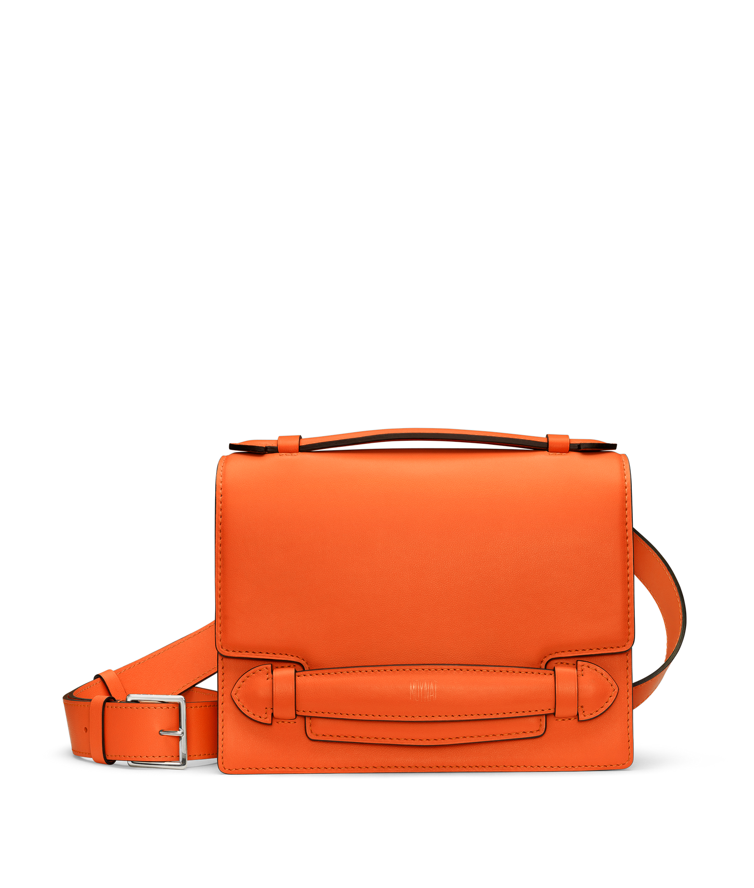 Malle courrier Moynat orange - Bagage Collection