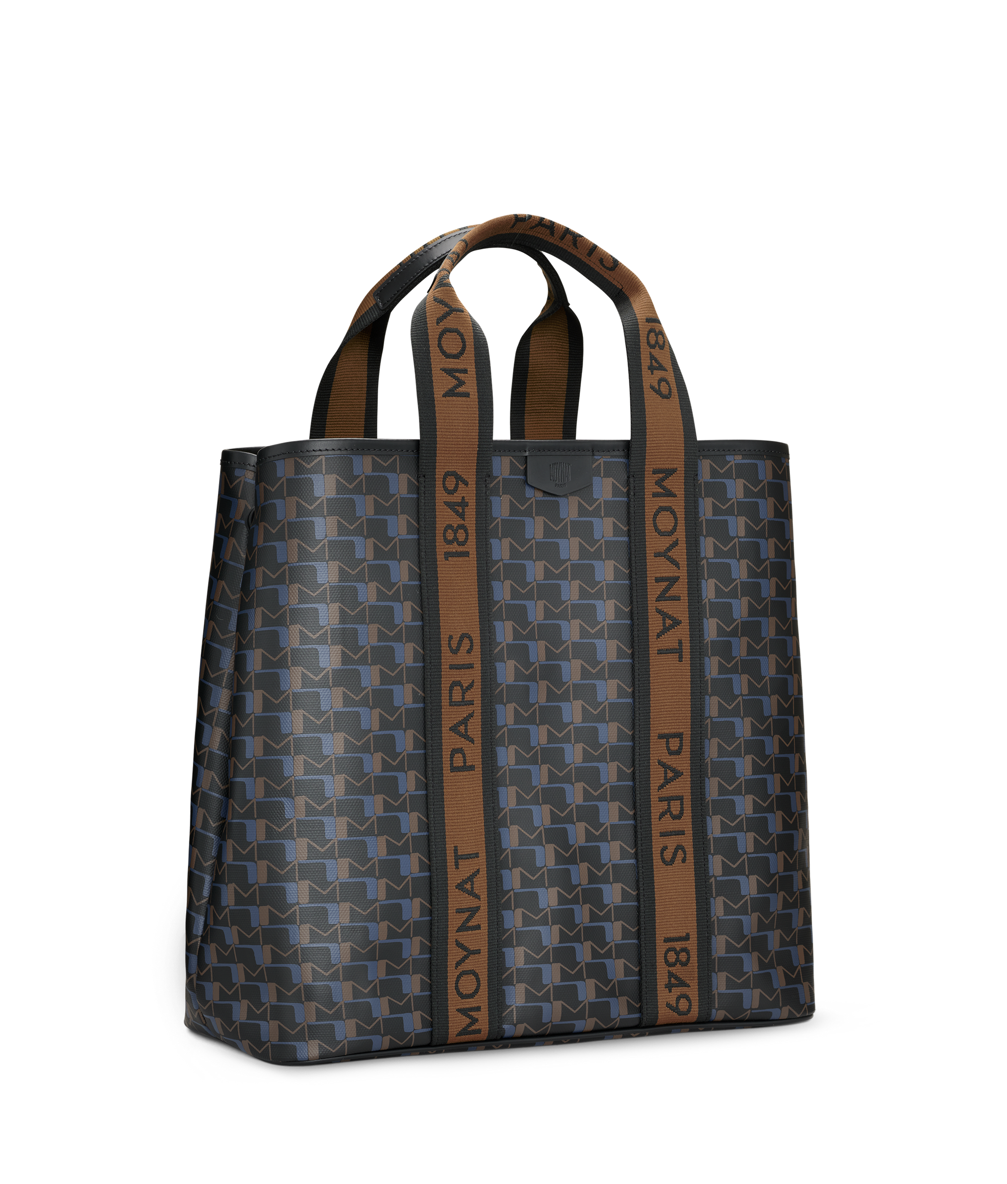 Moynat Bag Canvas Tote Bag Carbon Bronze With Dustbag Women'S Mint  Near Unused